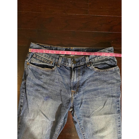 Tommy Hilfiger Straight Leg Jeans Size 32 Blue Denim - Picture 4 of 6
